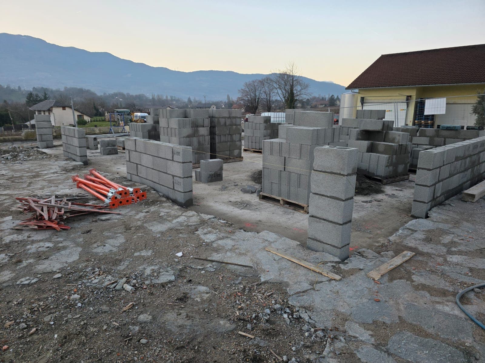 Reconstruction d'une villa à MYANS (2026)