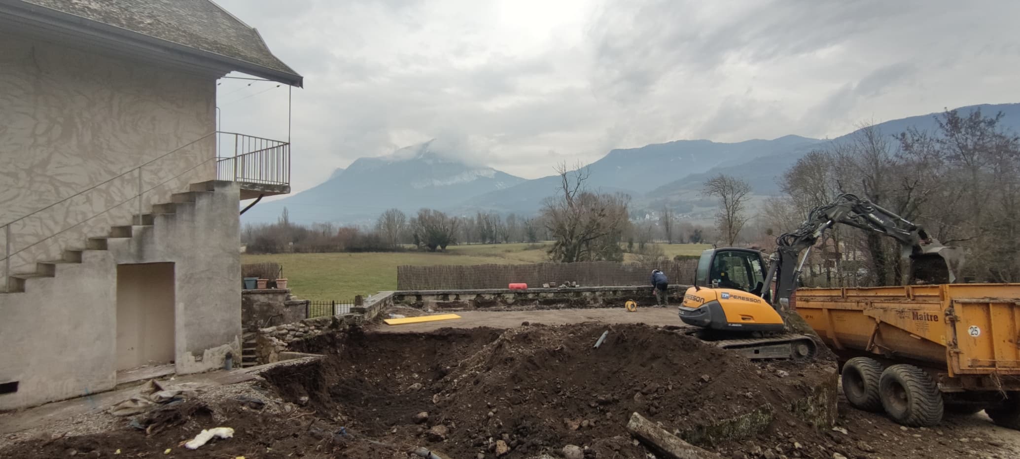 Extension d'une maison à MYANS (2023)