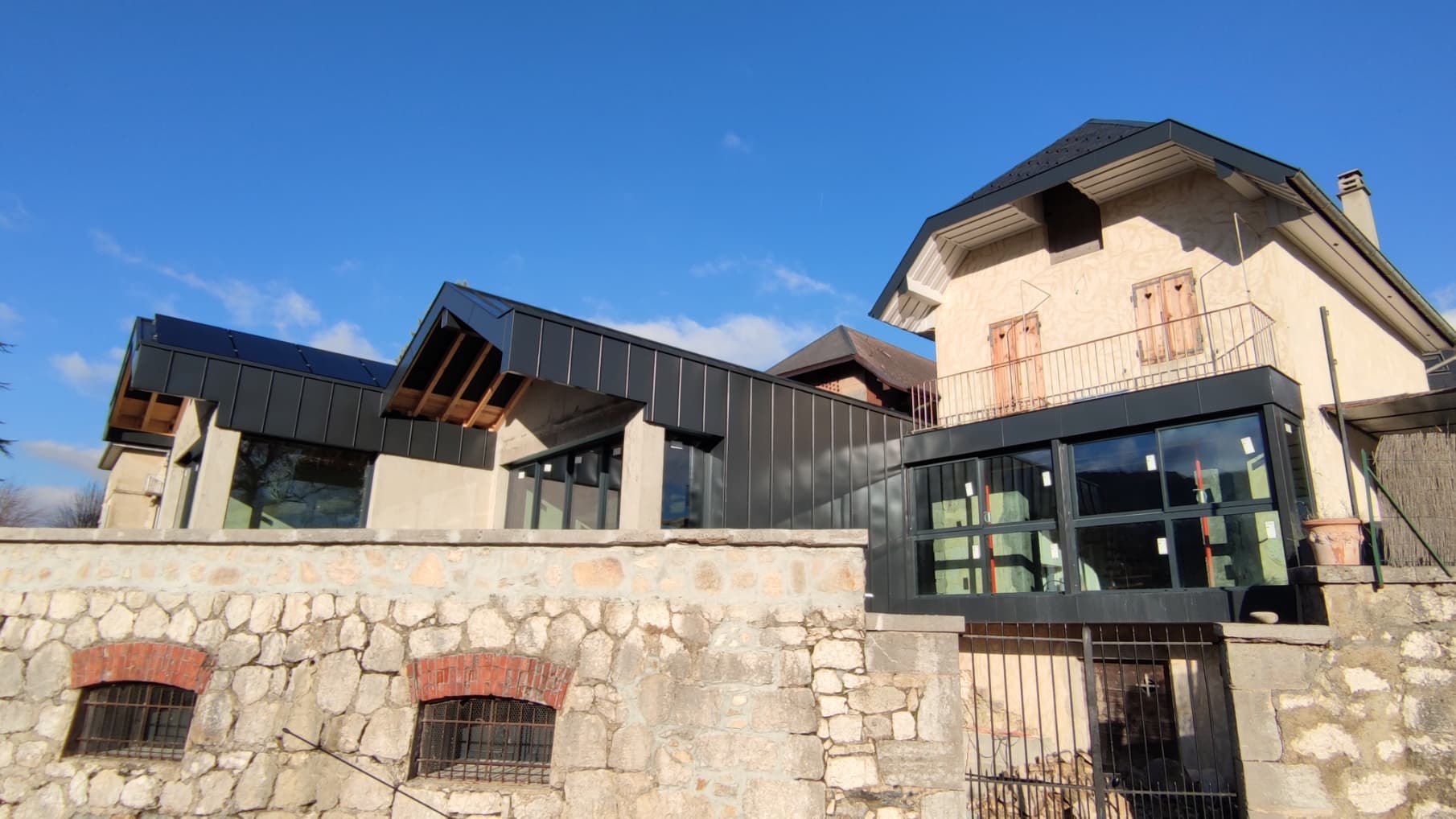 Extension d'une maison à MYANS (2023)