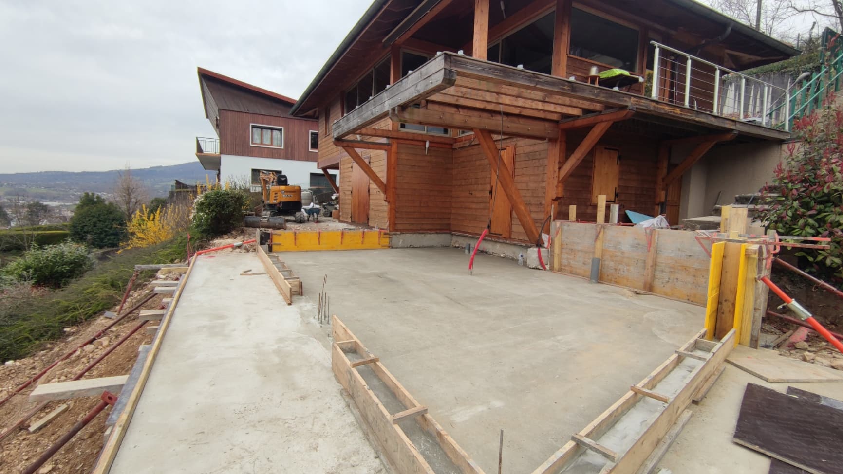 Agrandissement d'une villa au VIVIERS DU LAC (2025)