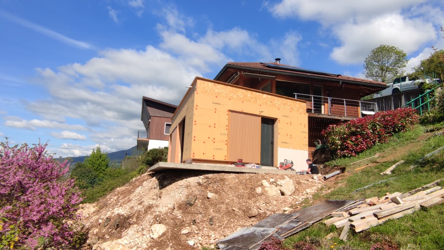 Agrandissement d'une villa au VIVIERS DU LAC (2025)