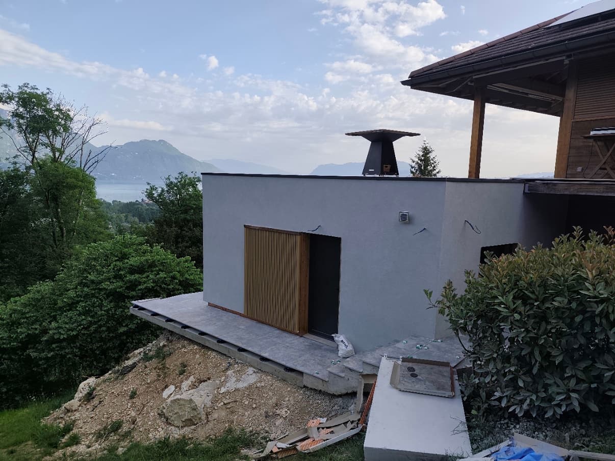 Agrandissement d'une villa au VIVIERS DU LAC (2025)